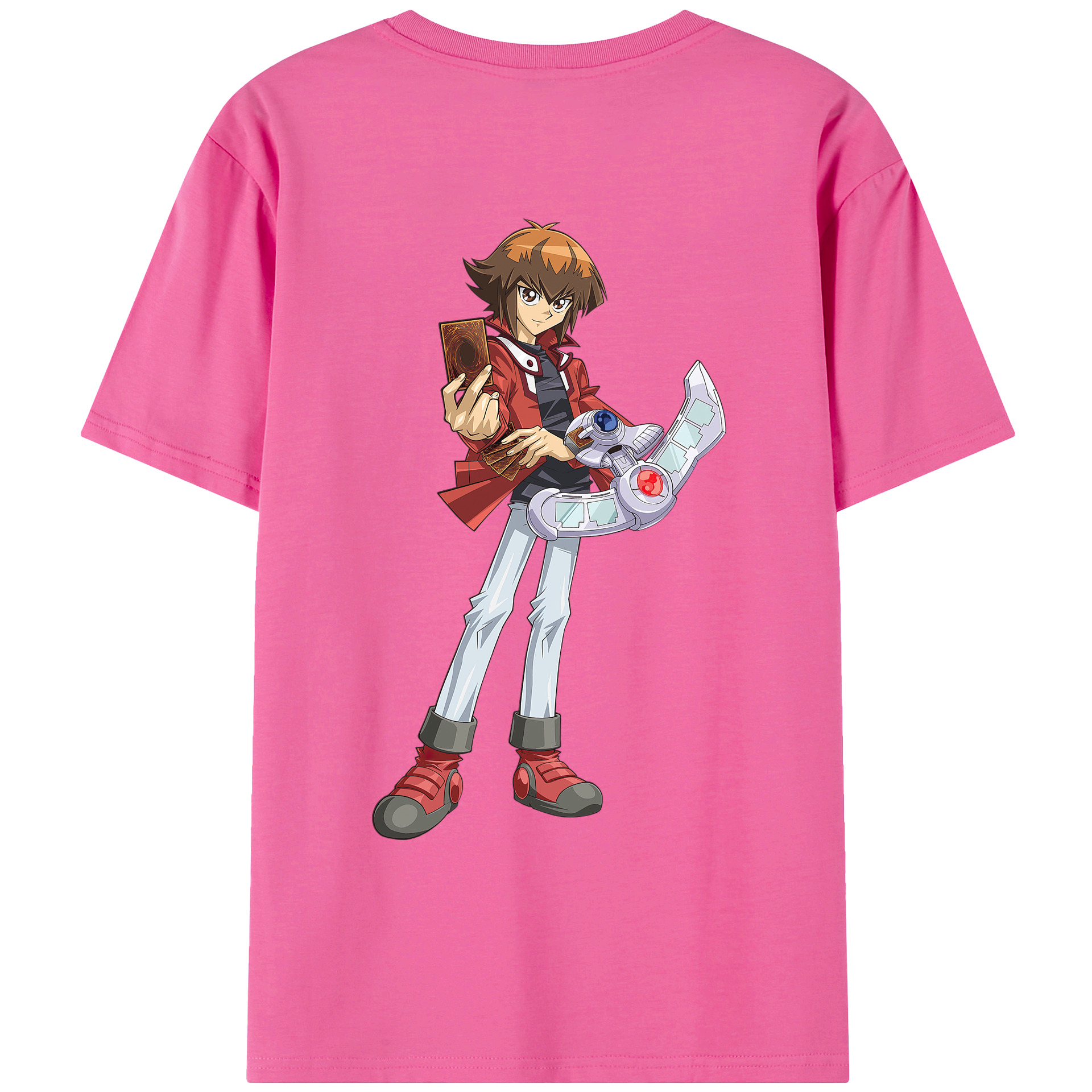 （画像用） 遊☆戯☆王 Yu-Gi-Oh! レディース半袖Tシャツ(バックプリント)